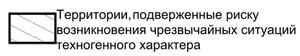 Территория, подверженная риску возникновения чрезвычайных ситуаций техногенного характера