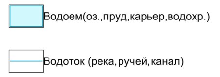Водоемы и водотоки в сельском поселении Центральное Тульской области